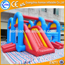 Outdoor/indoor inflatable bouncer inflatable obstacle course for kids